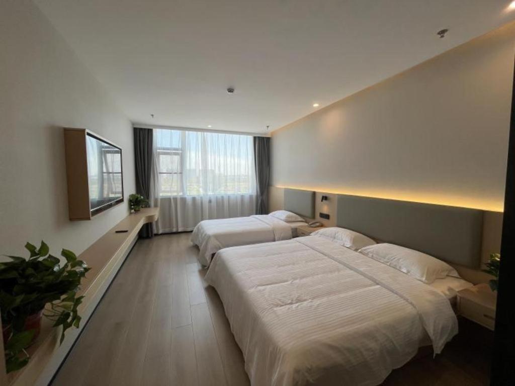 Greentree Inn Jiangsu Xuzhou West District Huohua Shell Hotel Exterior foto